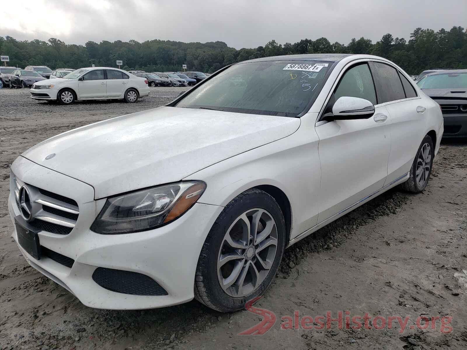 55SWF4JB5GU106387 2016 MERCEDES-BENZ C-CLASS