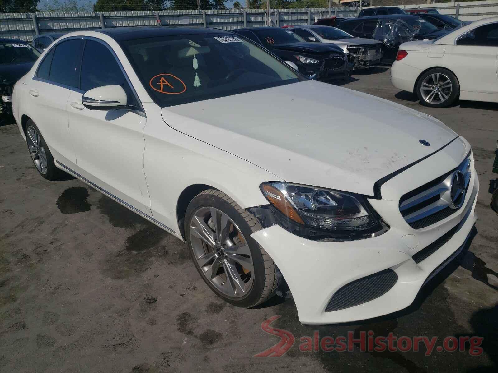 55SWF4JB5JU268849 2018 MERCEDES-BENZ C CLASS