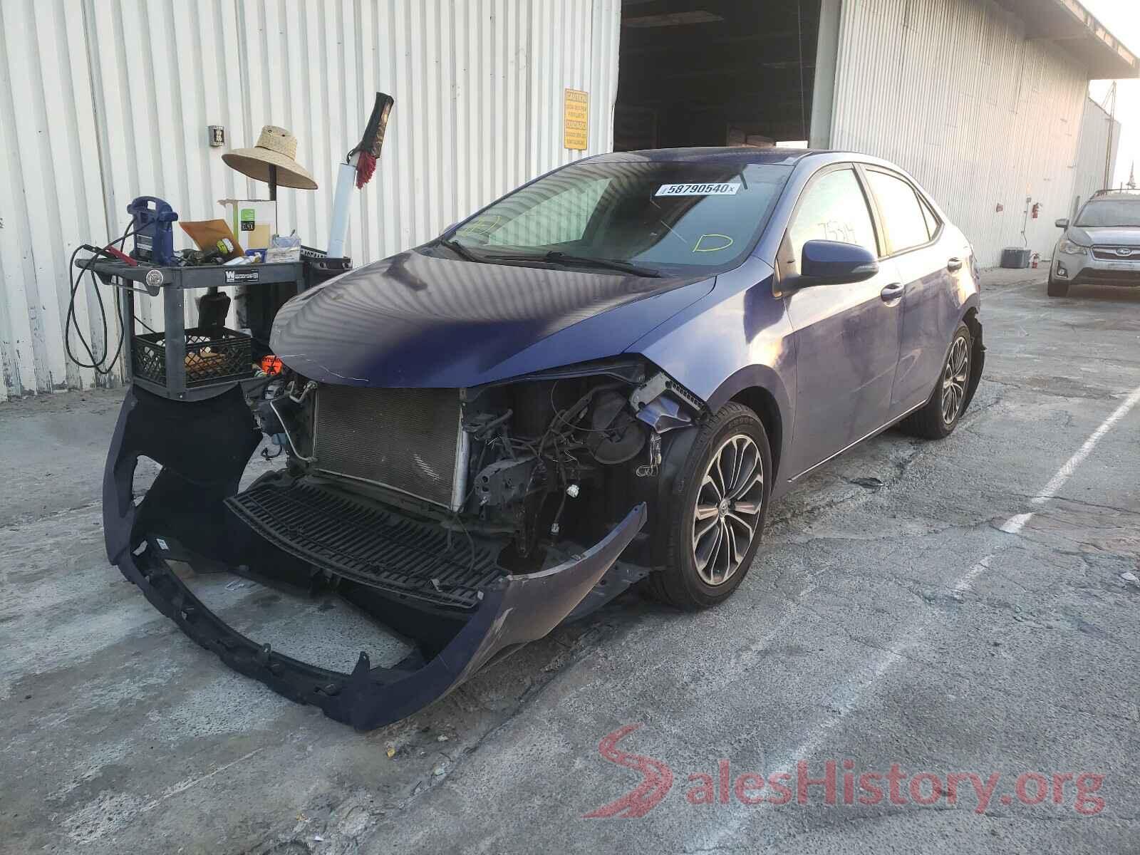 5YFBURHE6GP485746 2016 TOYOTA COROLLA