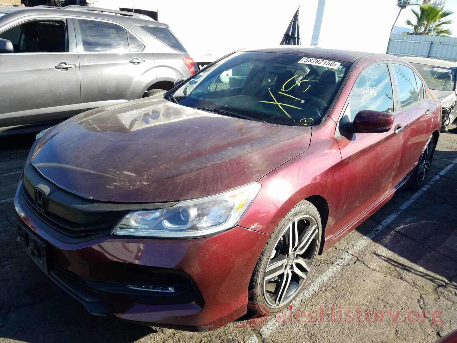 1HGCR2F56GA101664 2016 HONDA ACCORD