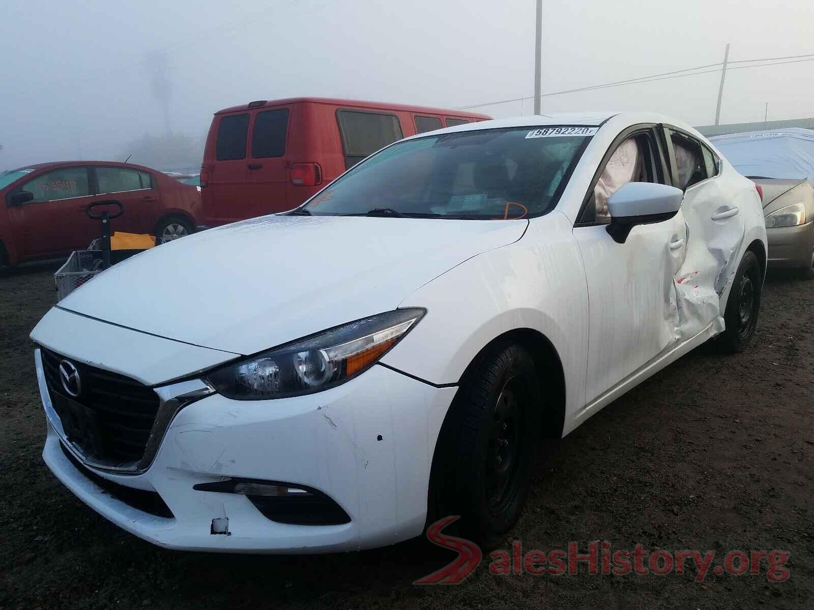 3MZBN1U73HM106200 2017 MAZDA 3