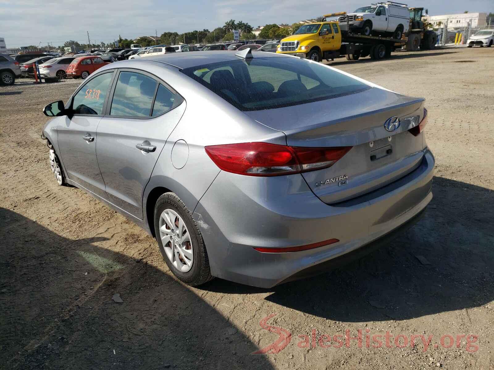 5NPD74LF9HH079557 2017 HYUNDAI ELANTRA