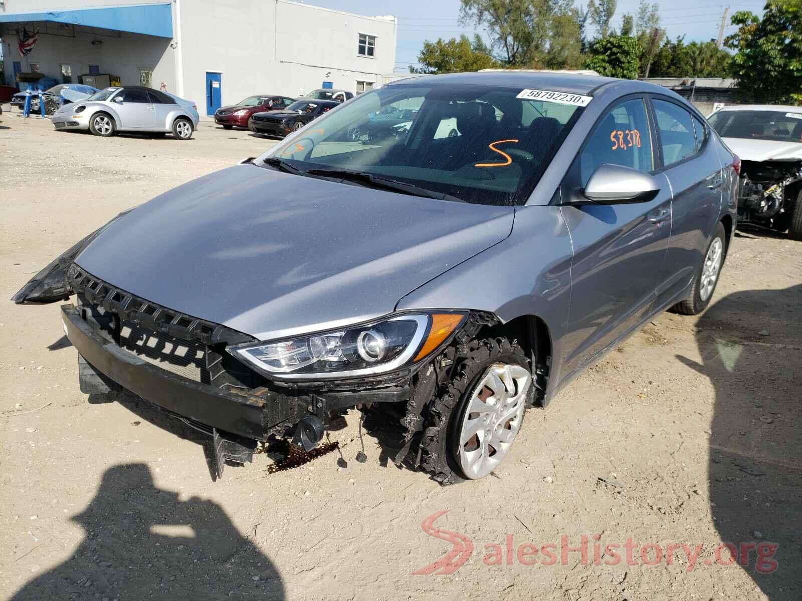 5NPD74LF9HH079557 2017 HYUNDAI ELANTRA