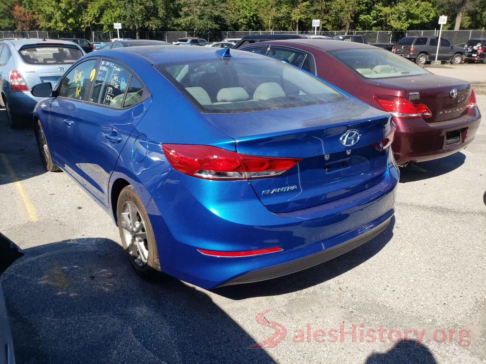 5NPD84LFXJH334333 2018 HYUNDAI ELANTRA