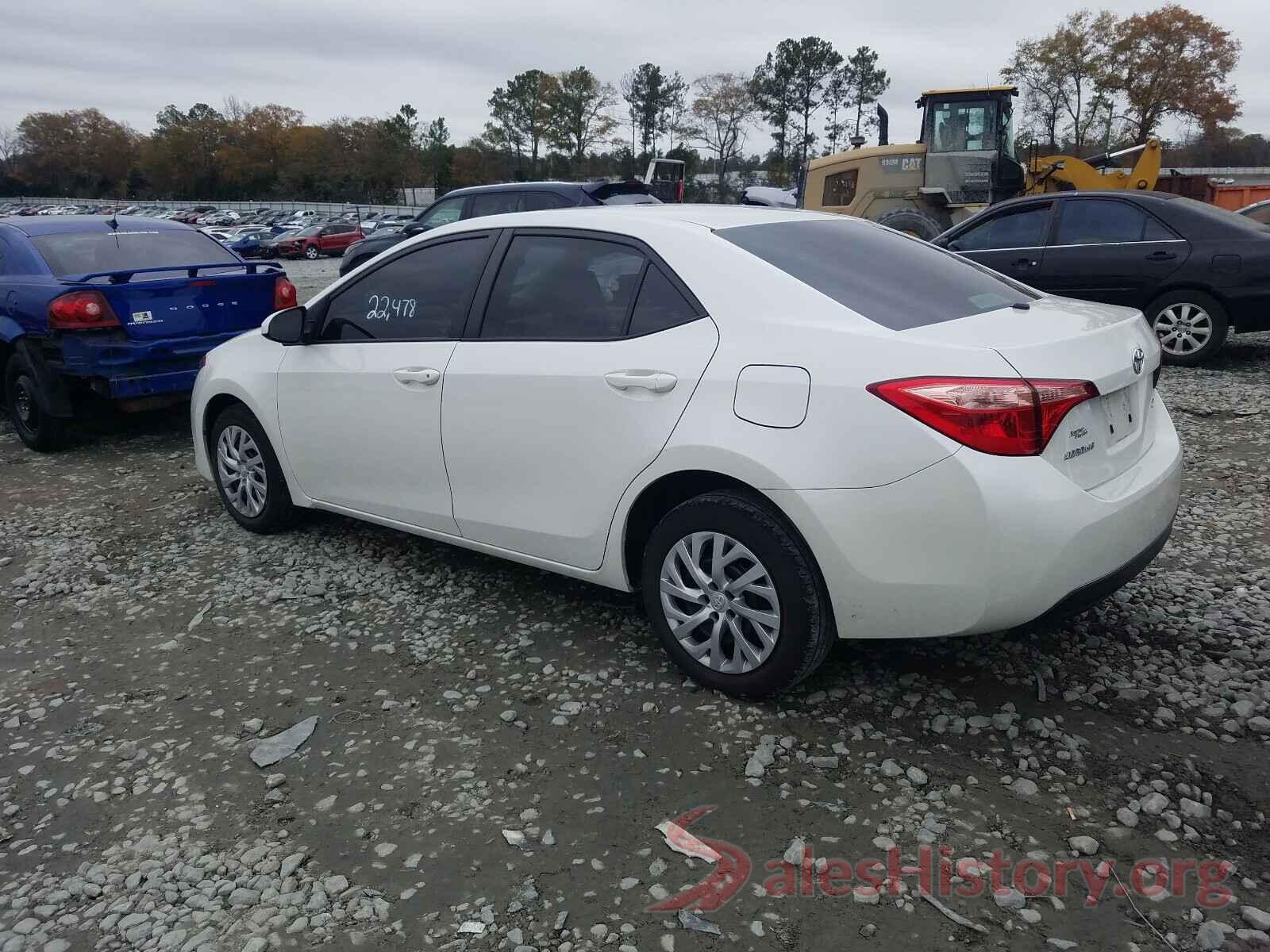 5YFBURHE1KP943038 2019 TOYOTA COROLLA