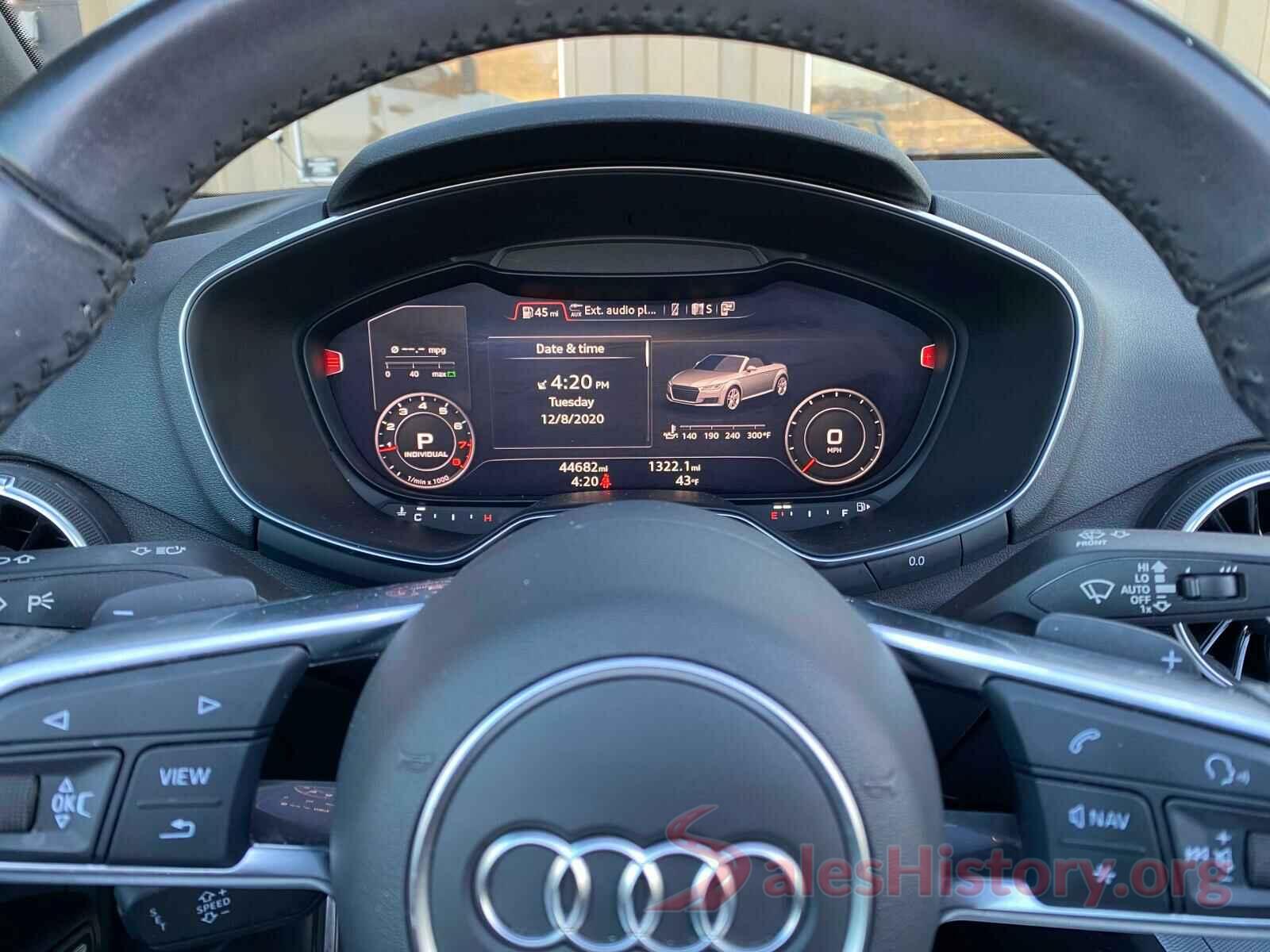 TRUT5CFV8H1006837 2017 AUDI TT