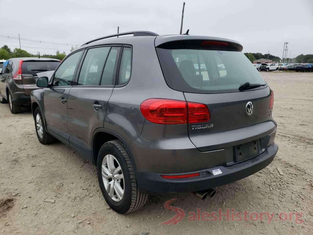 WVGBV7AX4GW611117 2016 VOLKSWAGEN TIGUAN