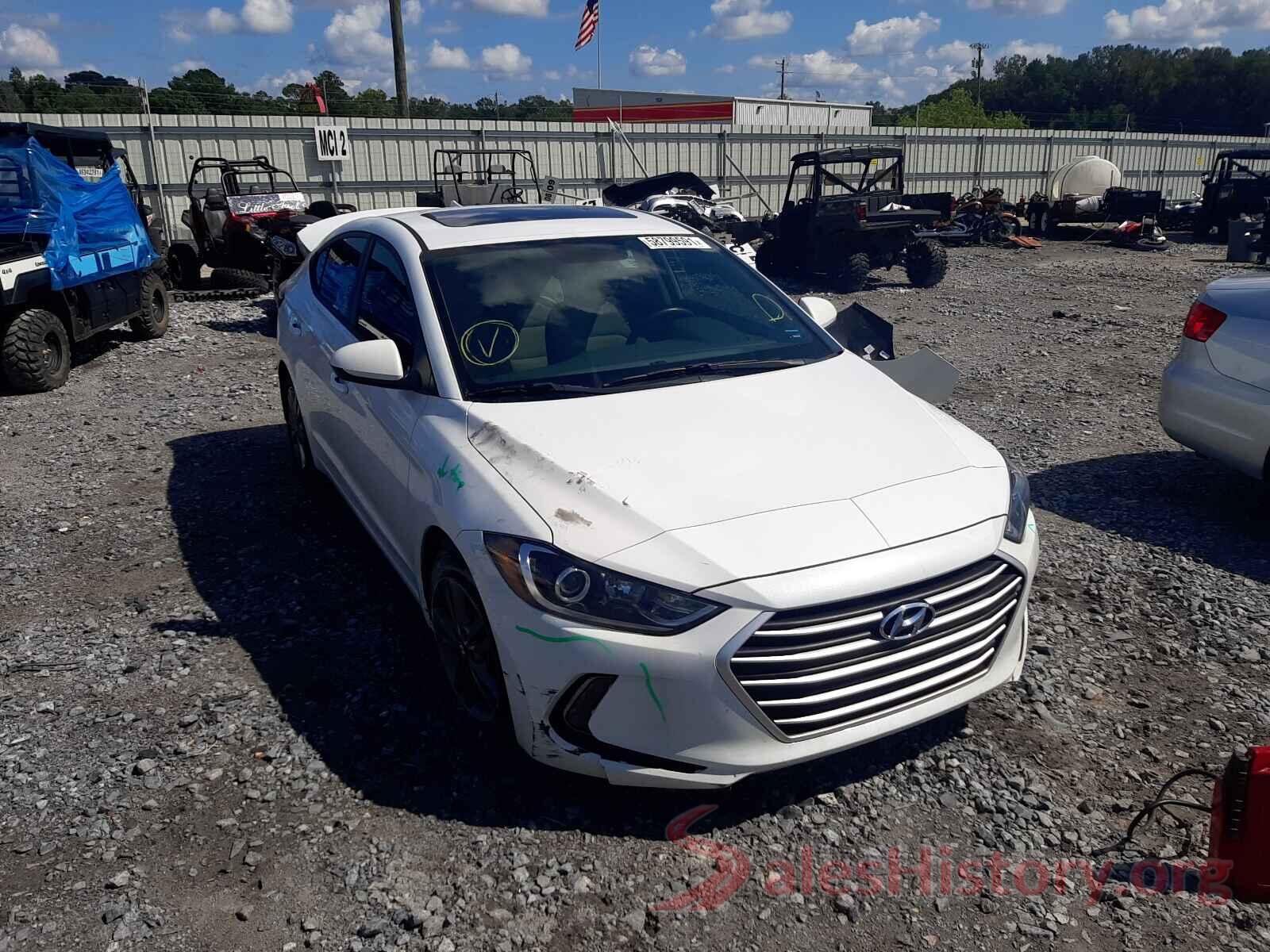 5NPD84LF7JH240426 2018 HYUNDAI ELANTRA