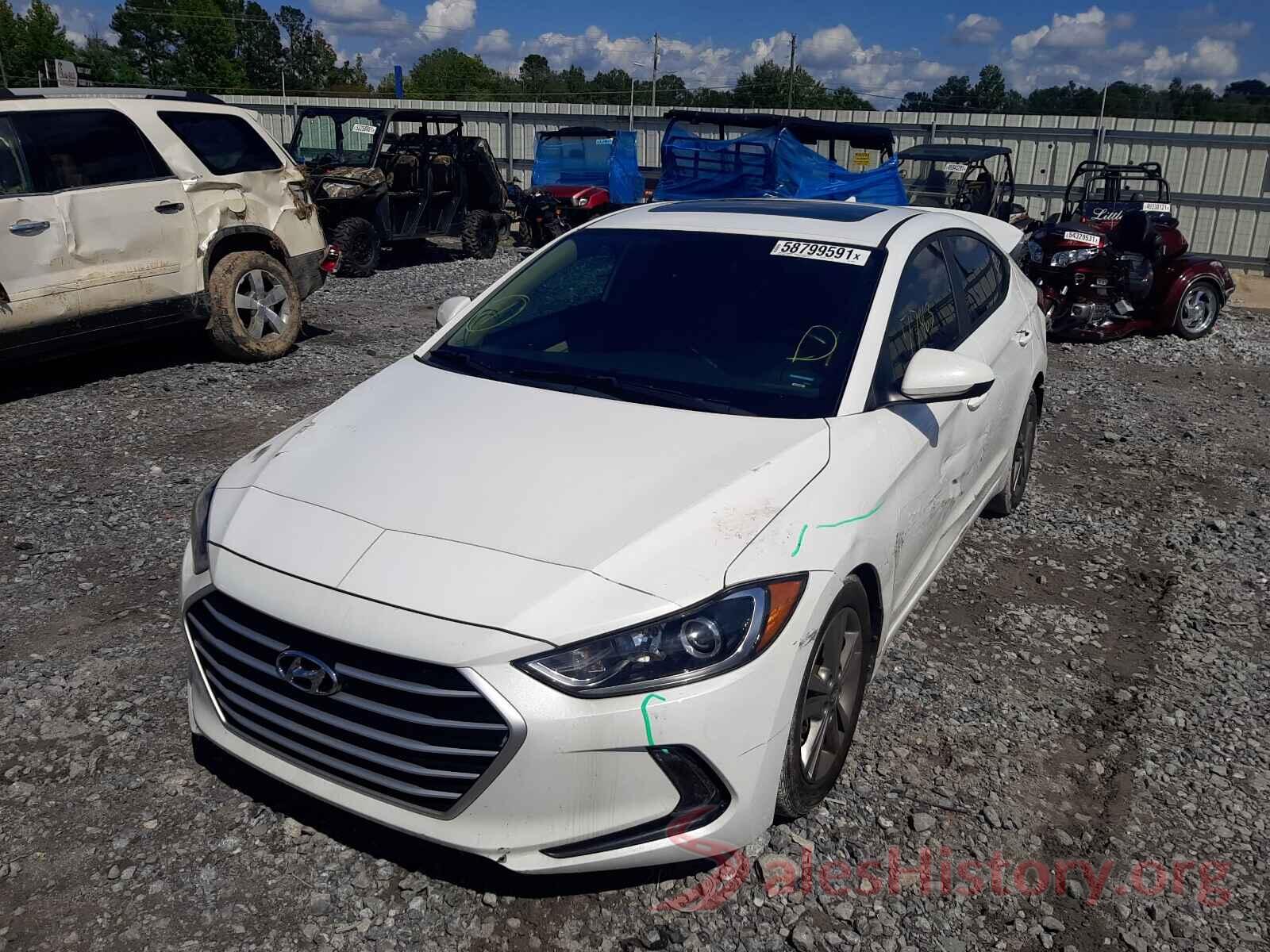 5NPD84LF7JH240426 2018 HYUNDAI ELANTRA