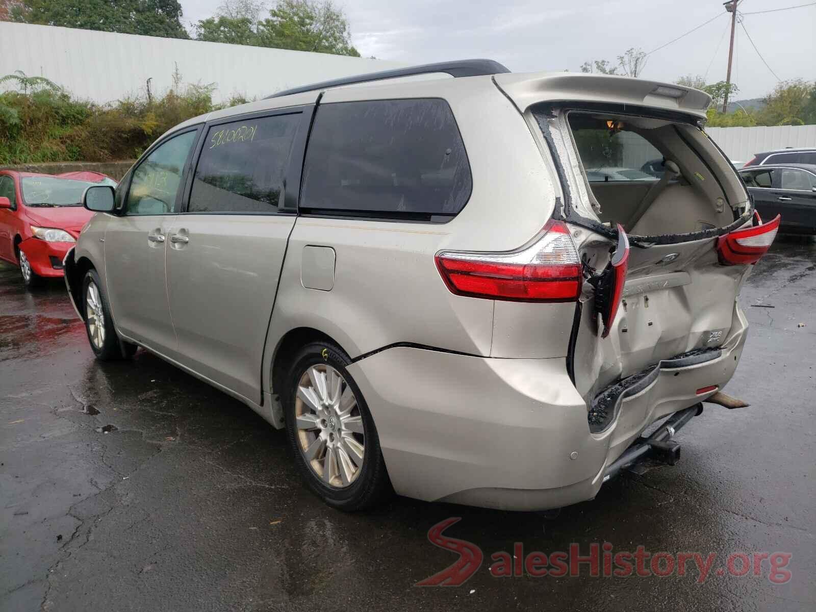 5TDDK3DC8GS135025 2016 TOYOTA SIENNA