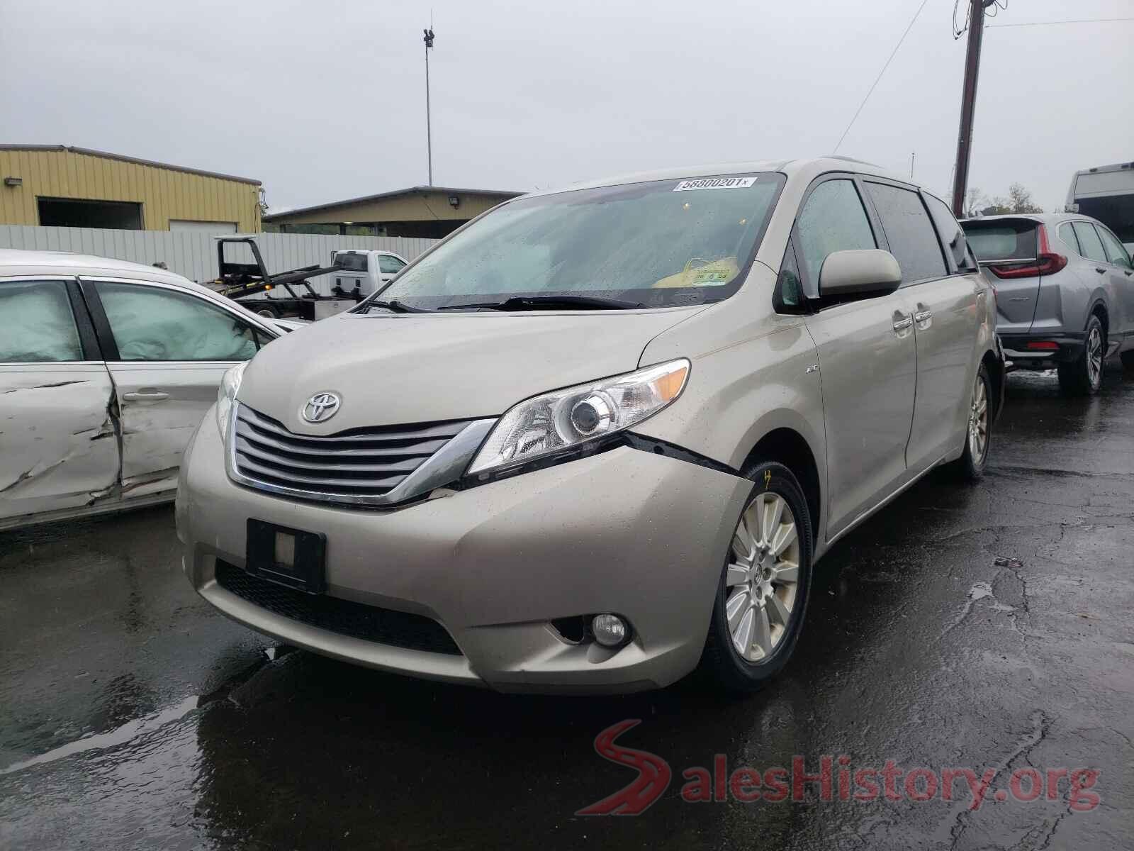 5TDDK3DC8GS135025 2016 TOYOTA SIENNA