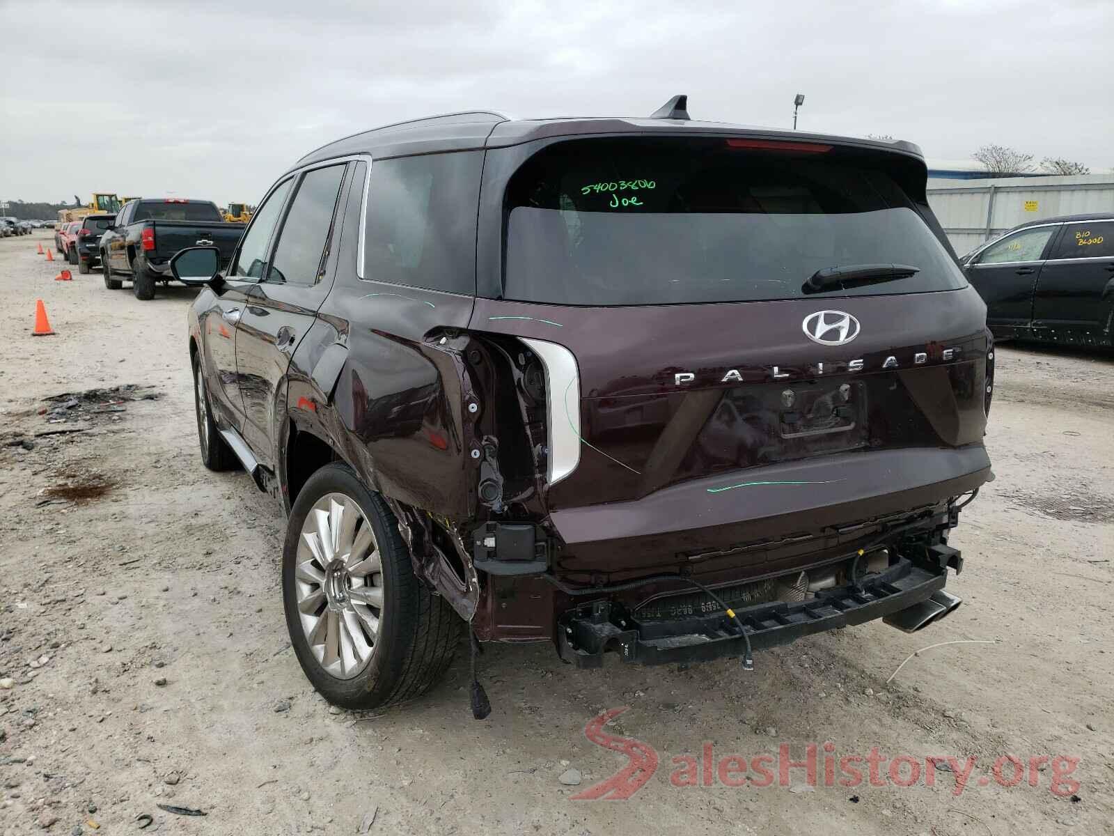 KM8R54HE1LU077078 2020 HYUNDAI PALISADE