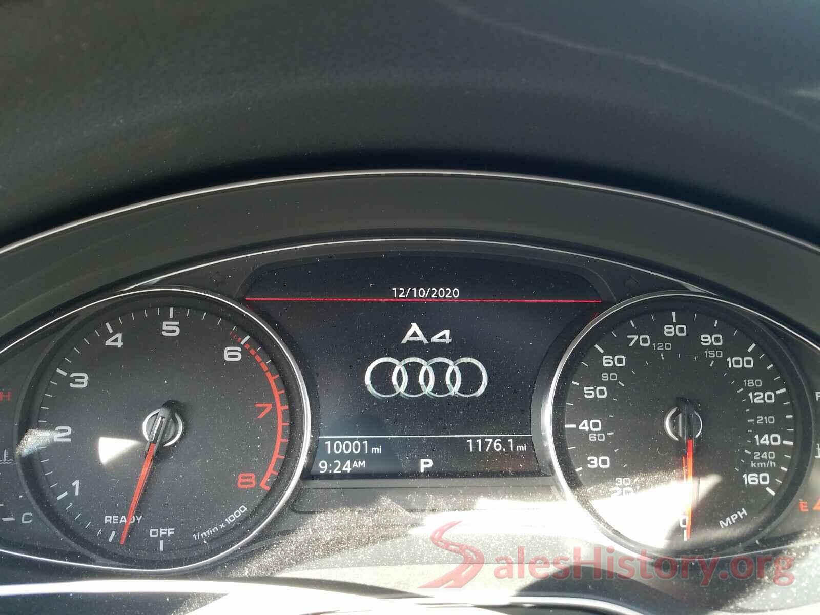 WAUGMAF46KA086279 2019 AUDI A4