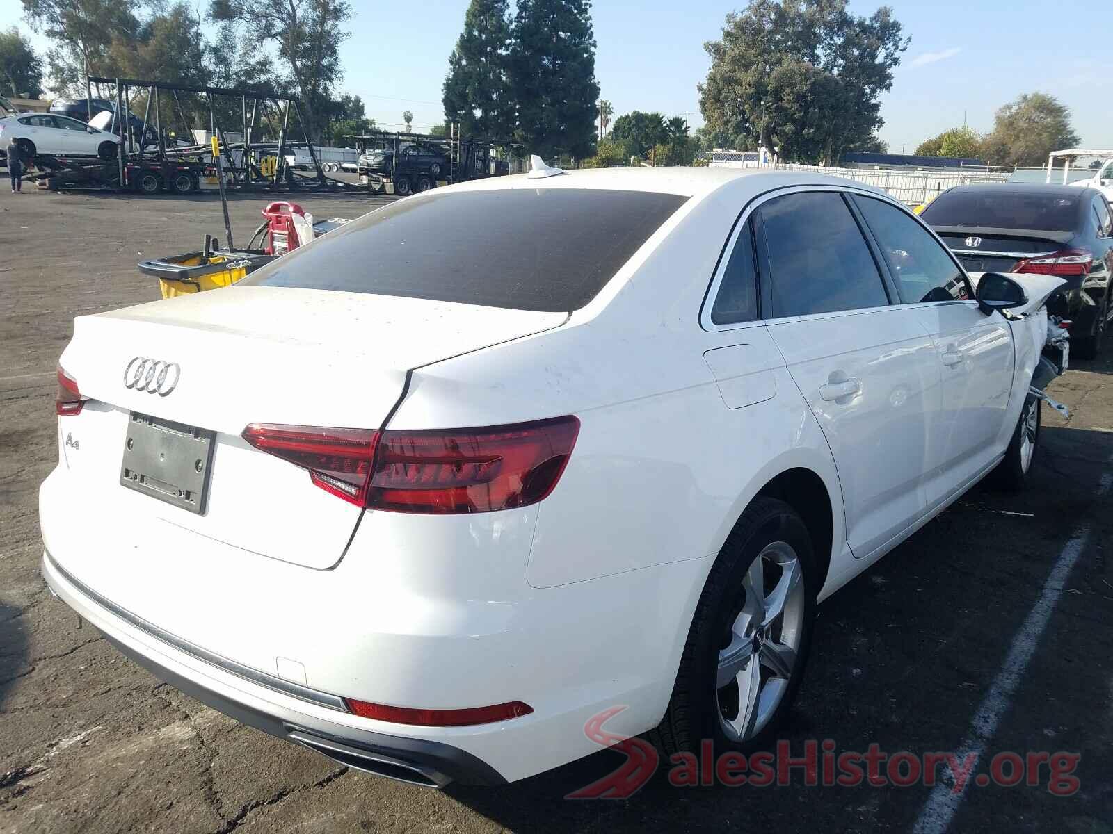 WAUGMAF46KA086279 2019 AUDI A4