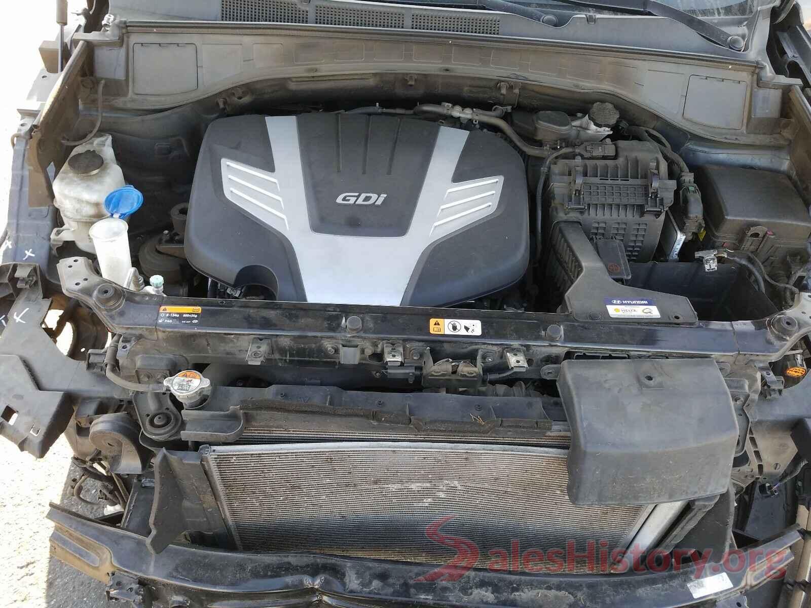 KM8SM4HF2HU211729 2017 HYUNDAI SANTA FE