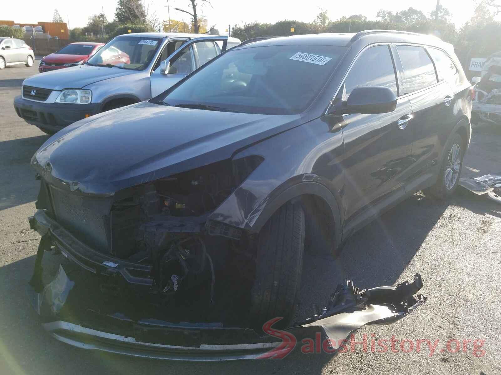 KM8SM4HF2HU211729 2017 HYUNDAI SANTA FE