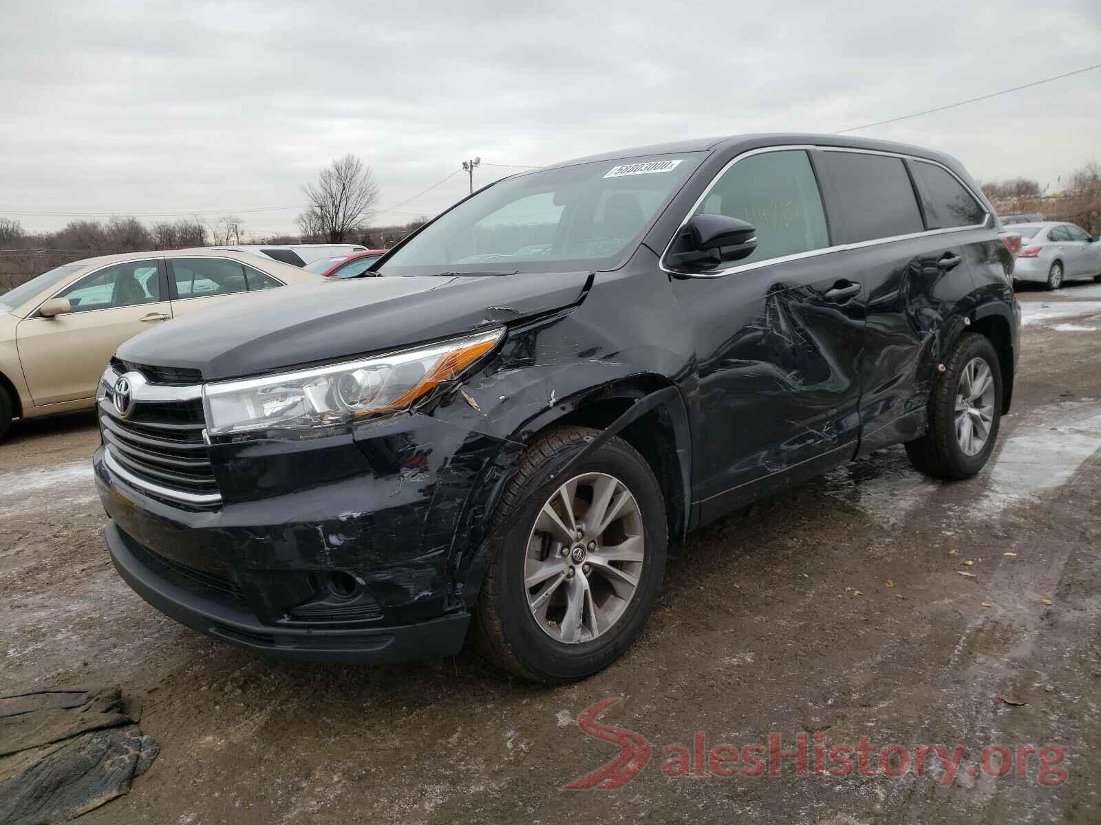 5TDBKRFH3GS309344 2016 TOYOTA HIGHLANDER