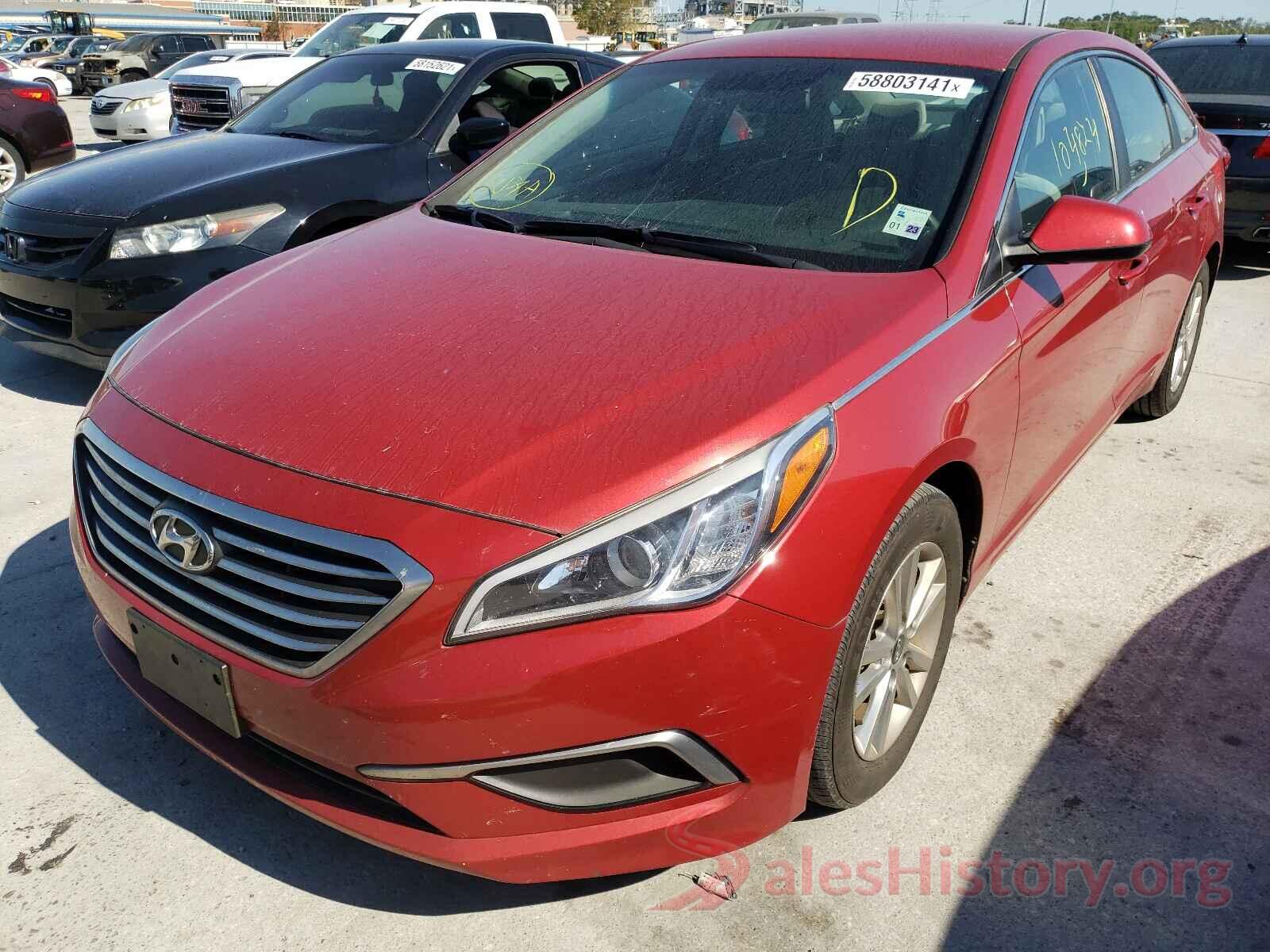 5NPE24AF6HH580279 2017 HYUNDAI SONATA