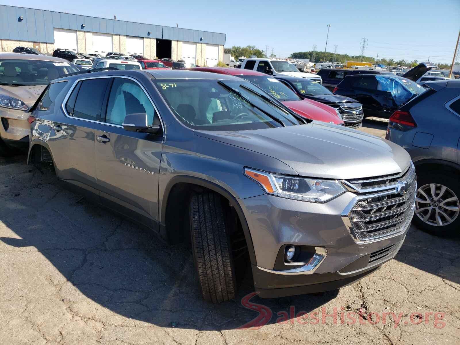 1GNERGKW2MJ133355 2021 CHEVROLET TRAVERSE