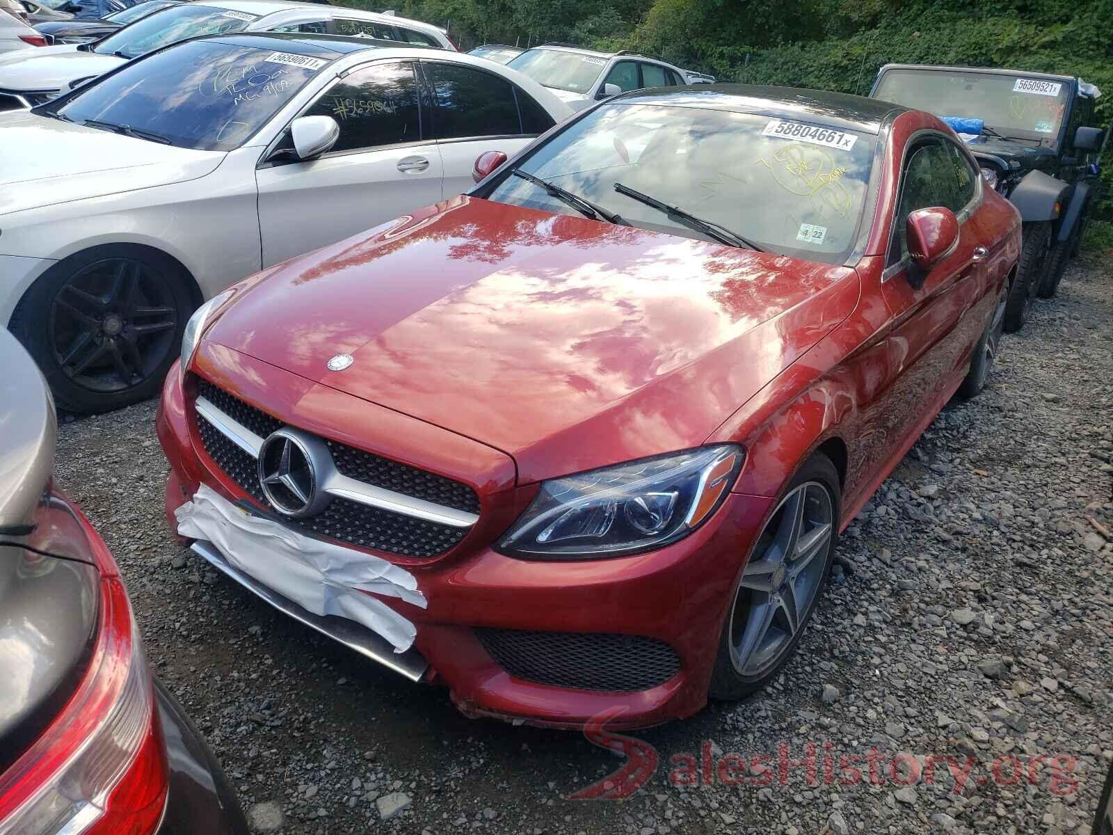 WDDWJ4KB6HF402813 2017 MERCEDES-BENZ C-CLASS