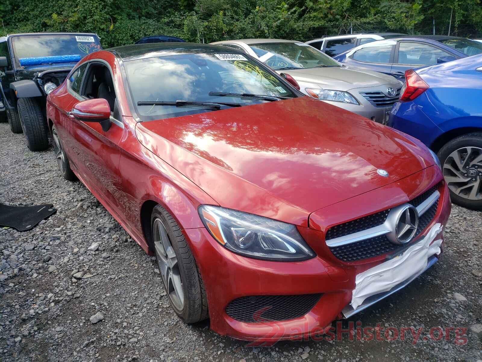 WDDWJ4KB6HF402813 2017 MERCEDES-BENZ C-CLASS