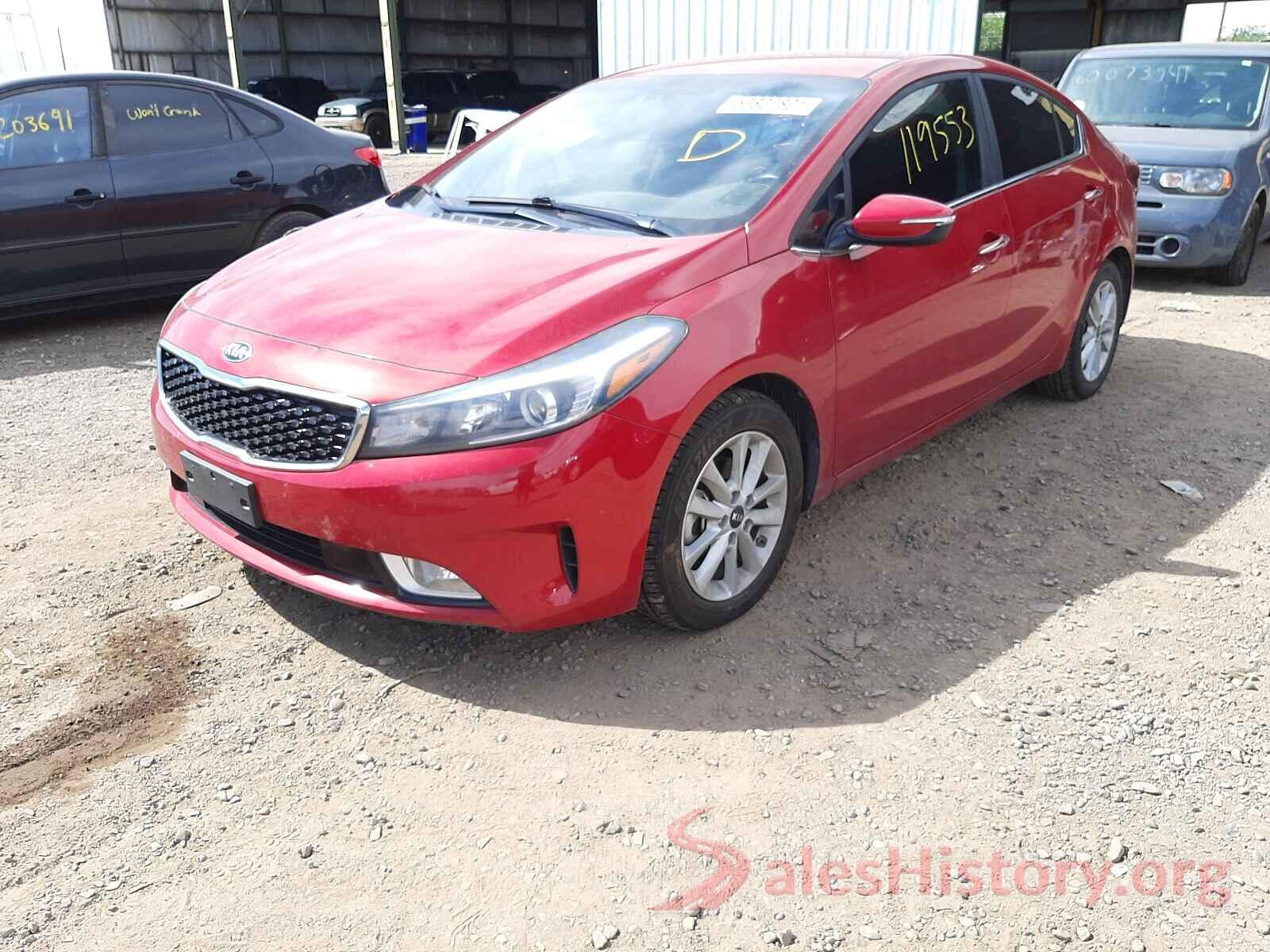 3KPFL4A76HE072487 2017 KIA FORTE