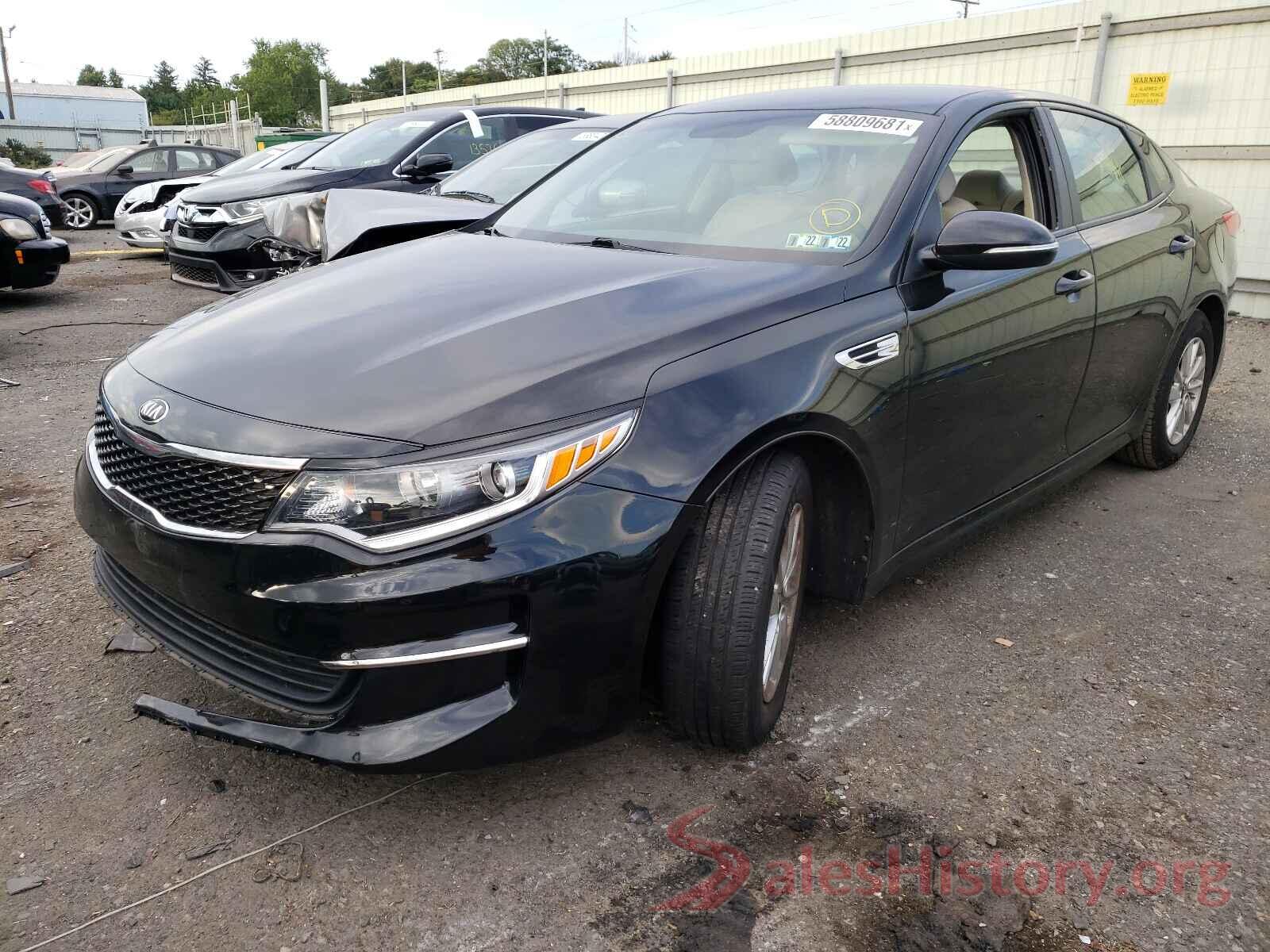 5XXGT4L35GG109596 2016 KIA OPTIMA