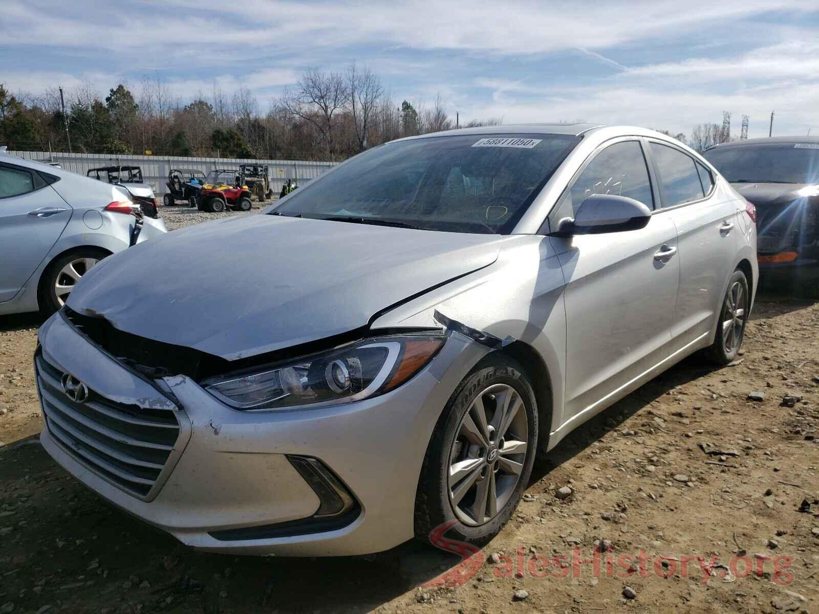 KMHD84LF4JU629154 2018 HYUNDAI ELANTRA