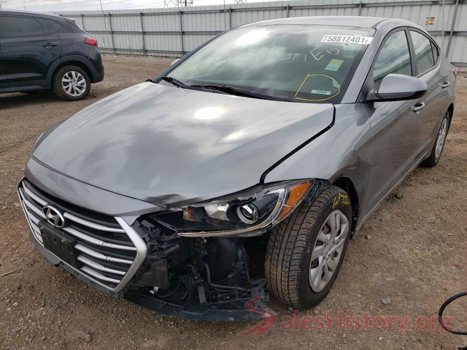 KMHD74LF1HU150624 2017 HYUNDAI ELANTRA