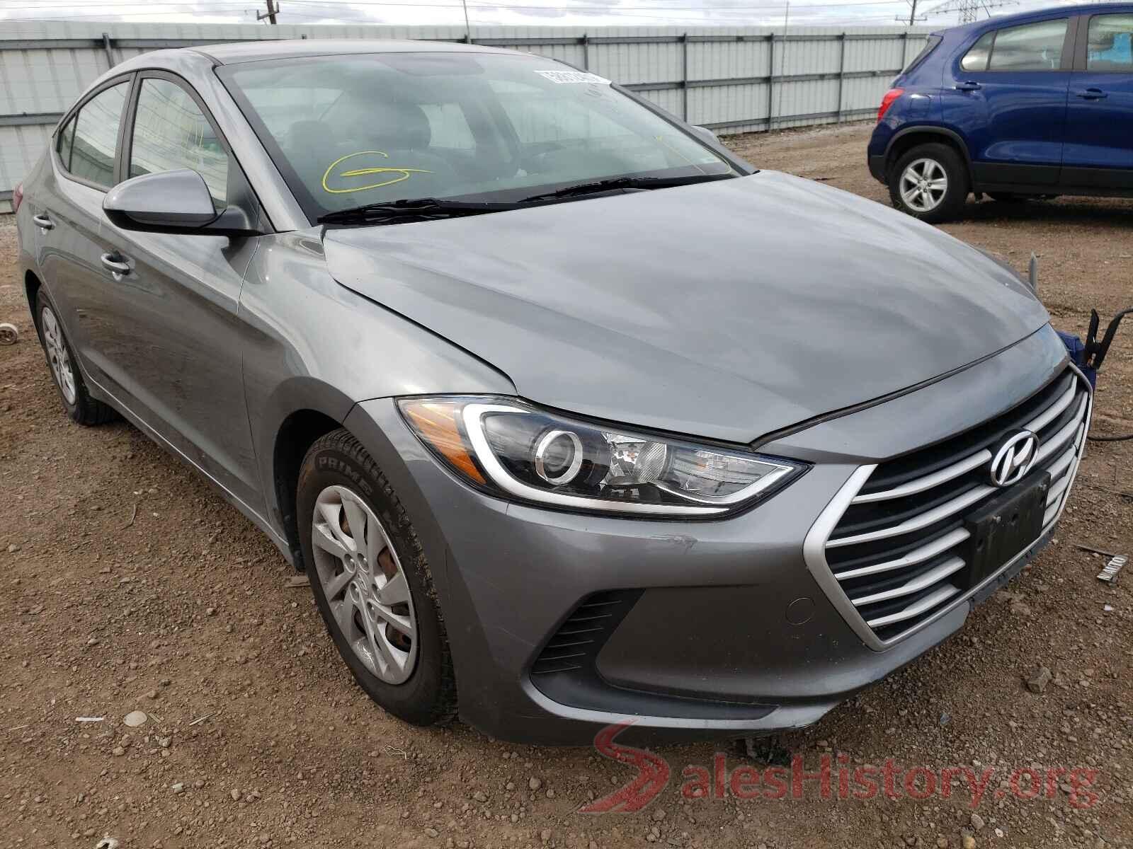 KMHD74LF1HU150624 2017 HYUNDAI ELANTRA