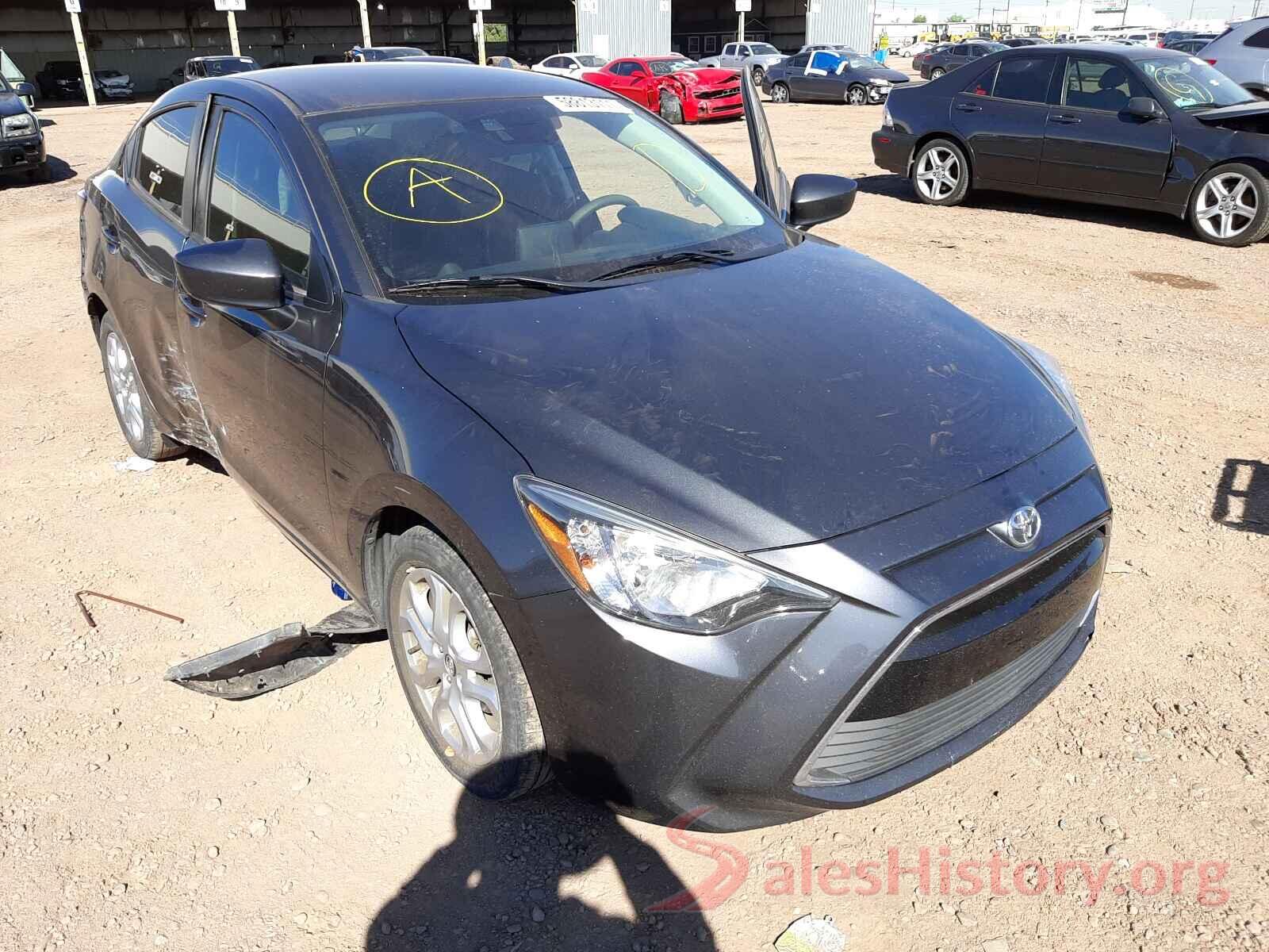 3MYDLBYV6HY188045 2017 TOYOTA YARIS