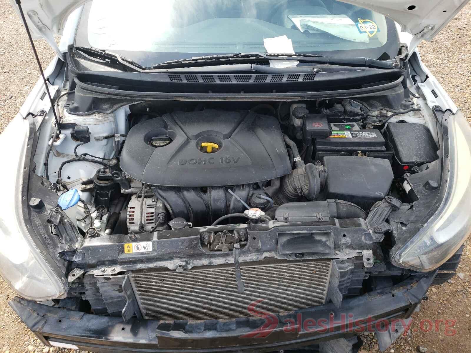 5NPDH4AE2GH764652 2016 HYUNDAI ELANTRA