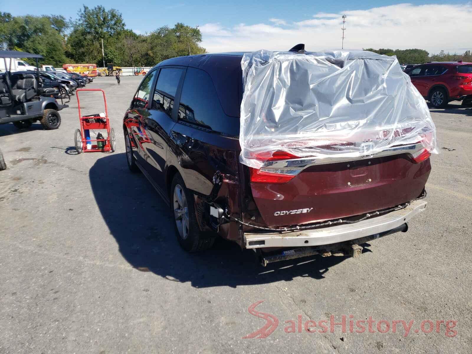 5FNRL6H79JB103276 2018 HONDA ODYSSEY