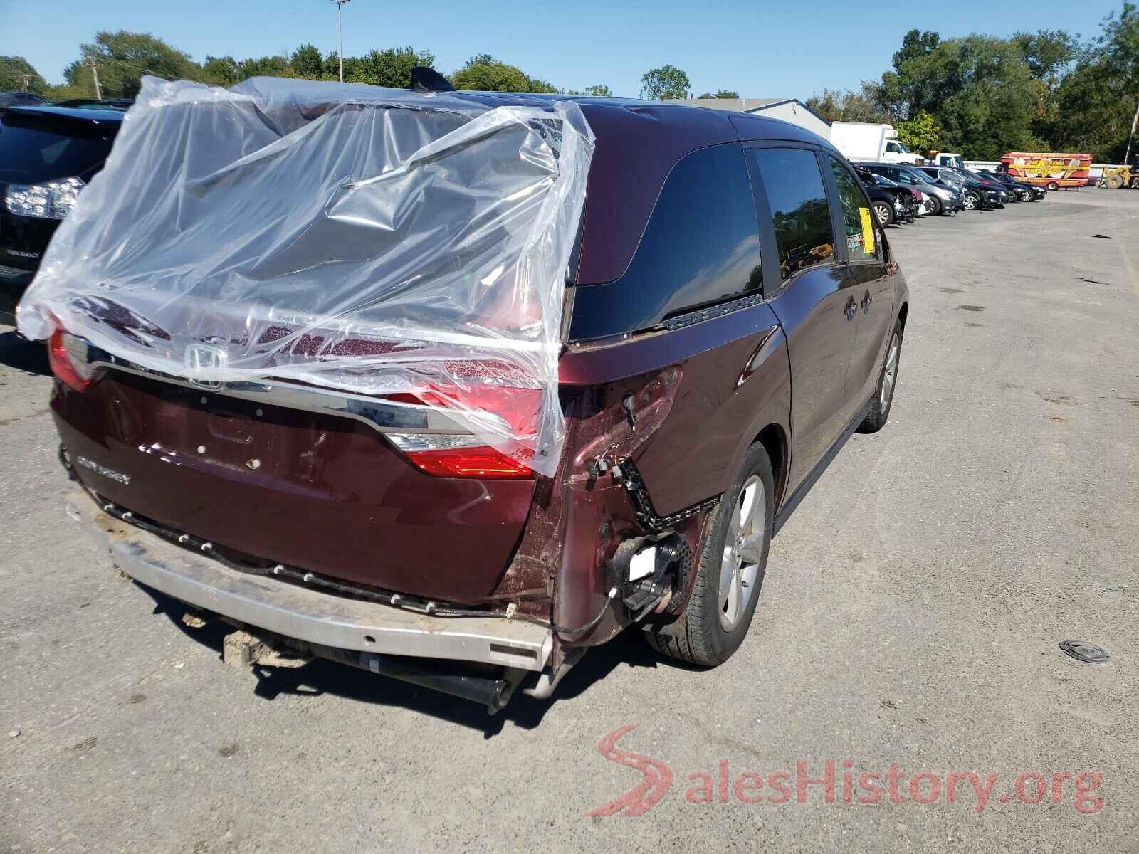 5FNRL6H79JB103276 2018 HONDA ODYSSEY