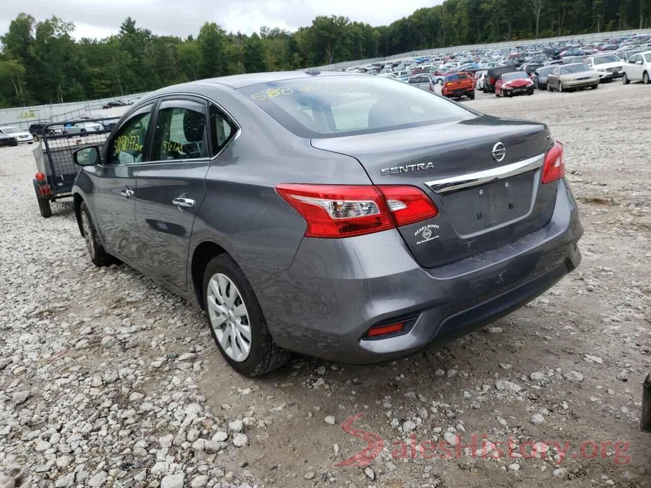 3N1AB7AP3HL722664 2017 NISSAN SENTRA