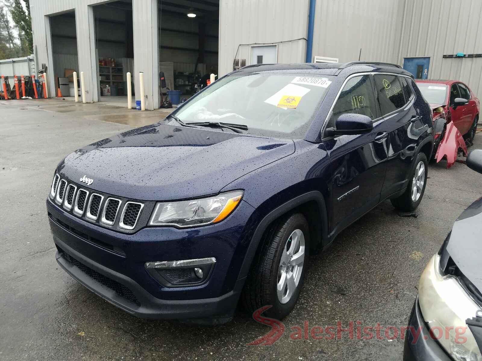 3C4NJCBB1LT170166 2020 JEEP COMPASS