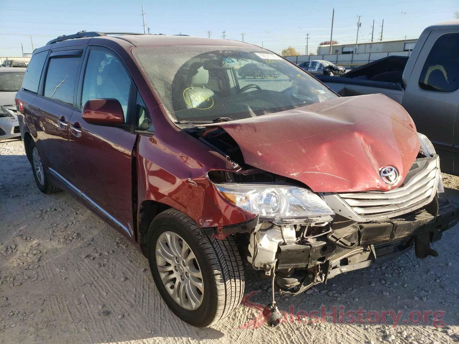 5TDYZ3DC7HS882551 2017 TOYOTA SIENNA