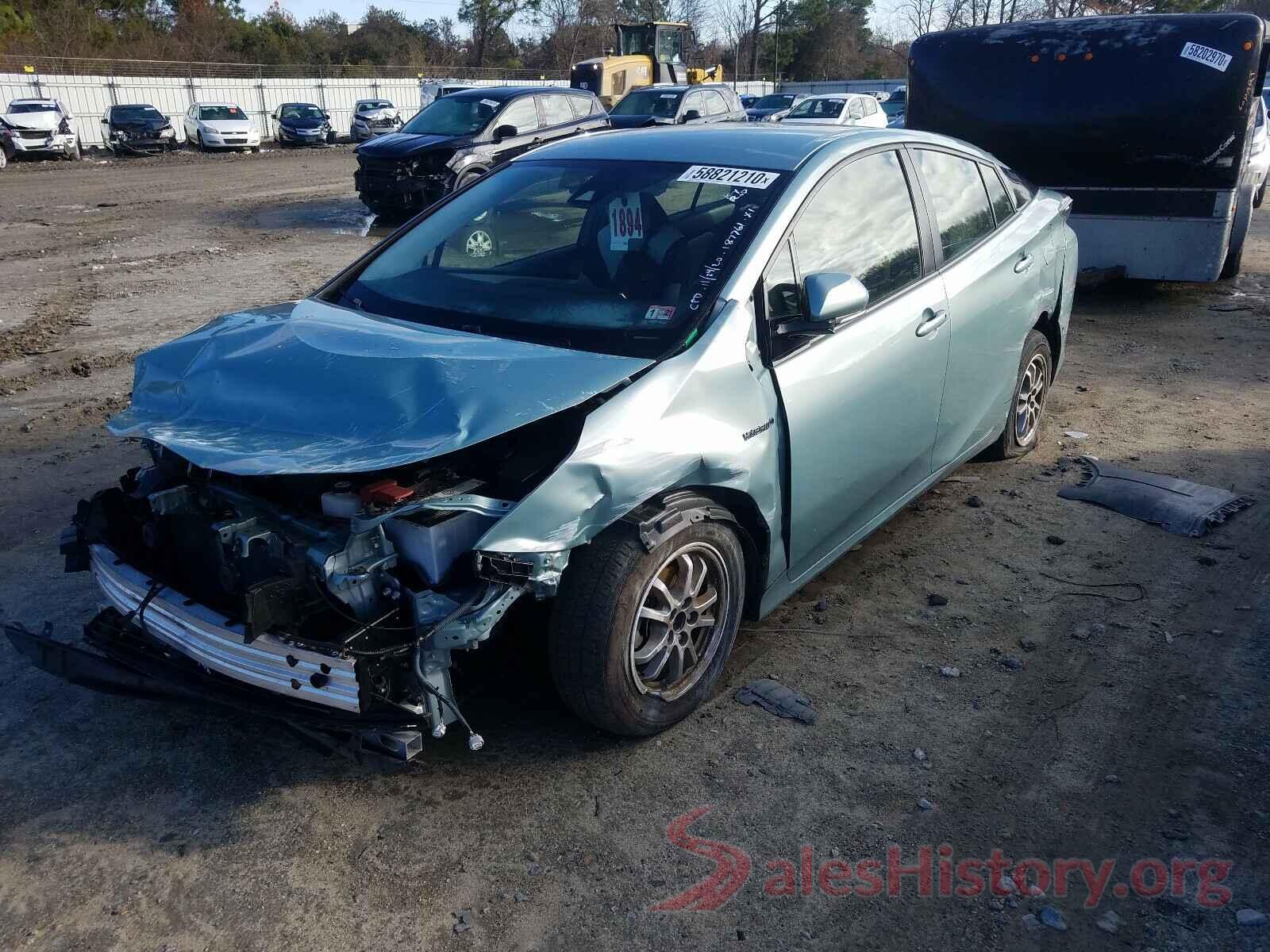 JTDKBRFU5H3054731 2017 TOYOTA PRIUS