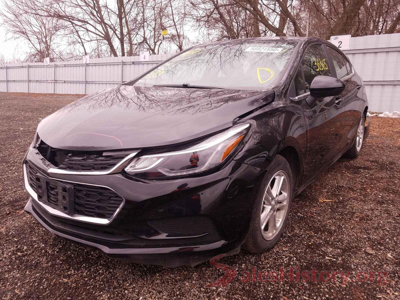 3G1BE6SM8HS586201 2017 CHEVROLET CRUZE