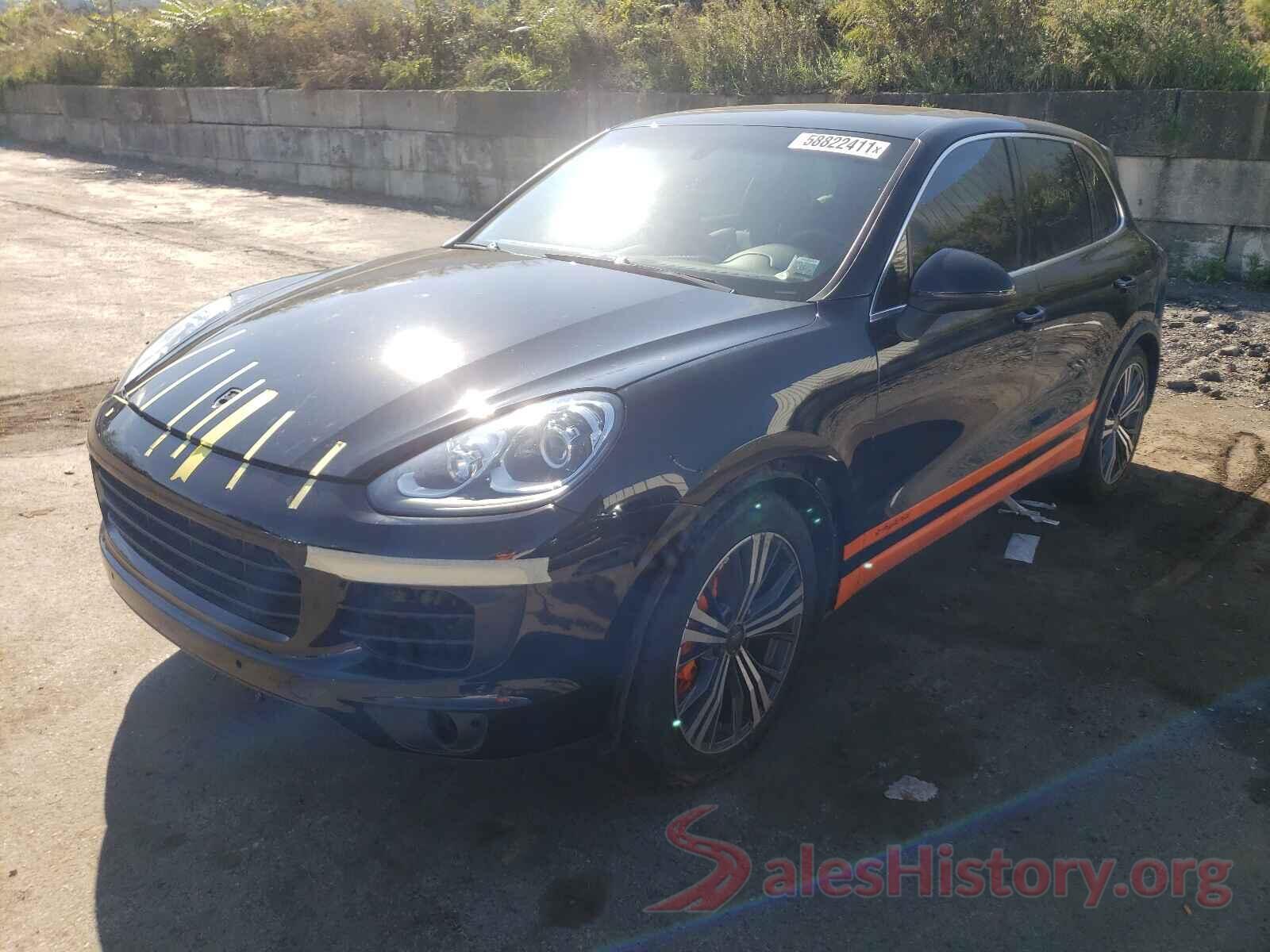 WP1AE2A2XGLA18322 2016 PORSCHE CAYENNE