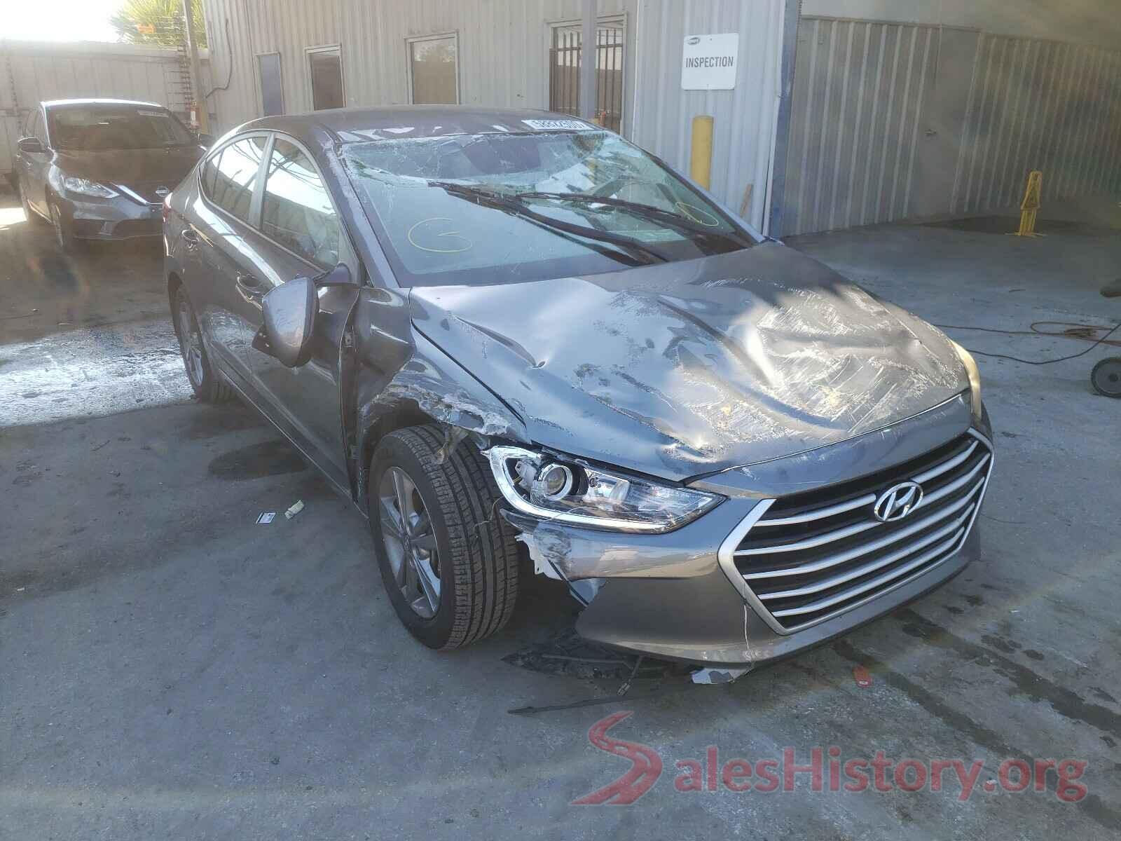 5NPD84LF1JH316030 2018 HYUNDAI ELANTRA