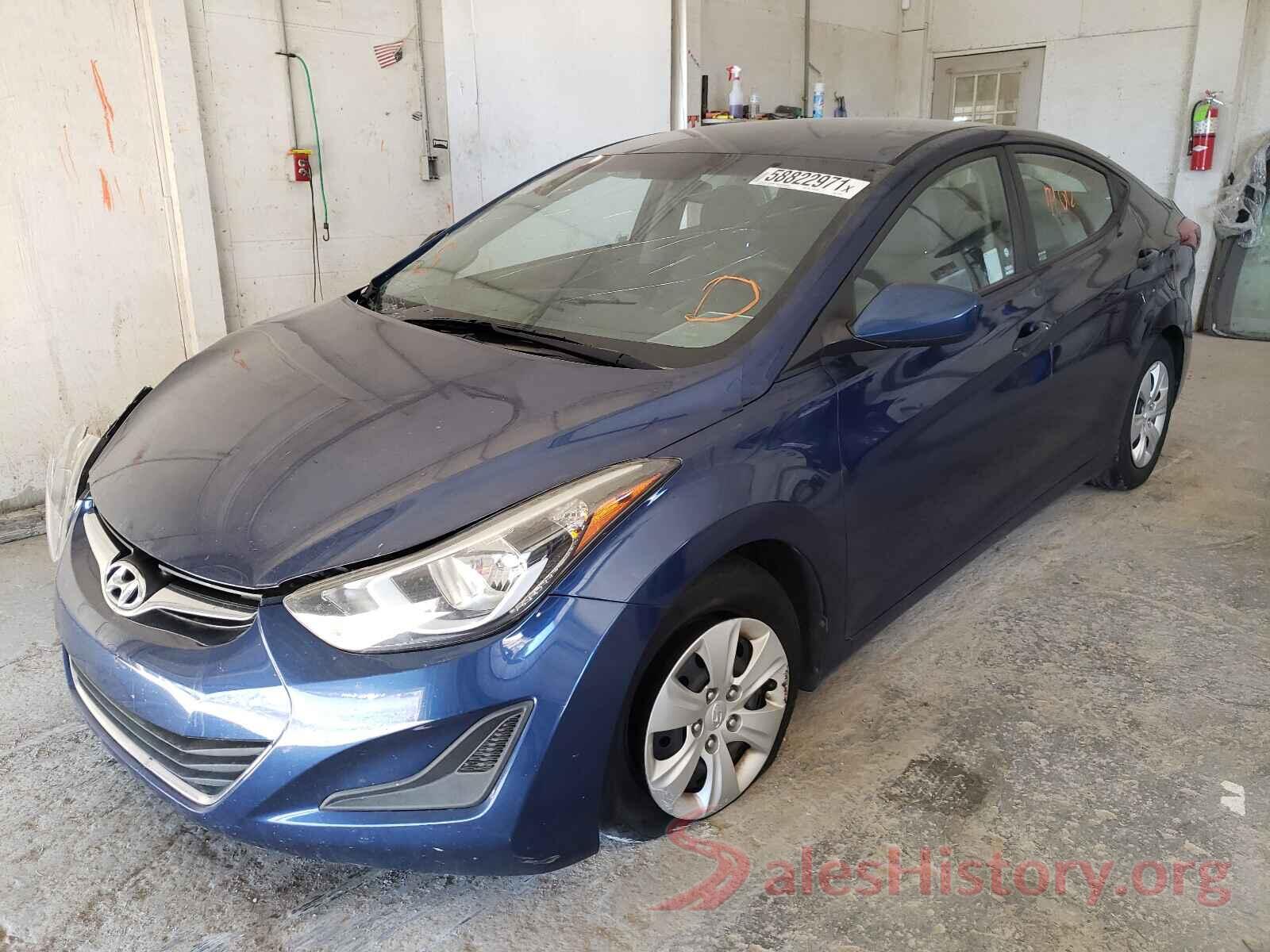 5NPDH4AE5GH736778 2016 HYUNDAI ELANTRA