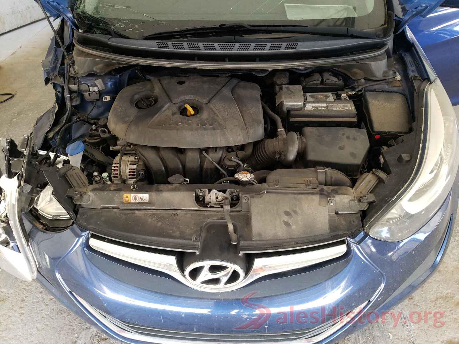 5NPDH4AE5GH736778 2016 HYUNDAI ELANTRA