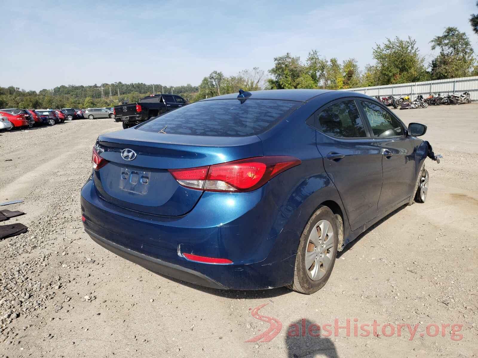 KMHDH4AE5GU634799 2016 HYUNDAI ELANTRA