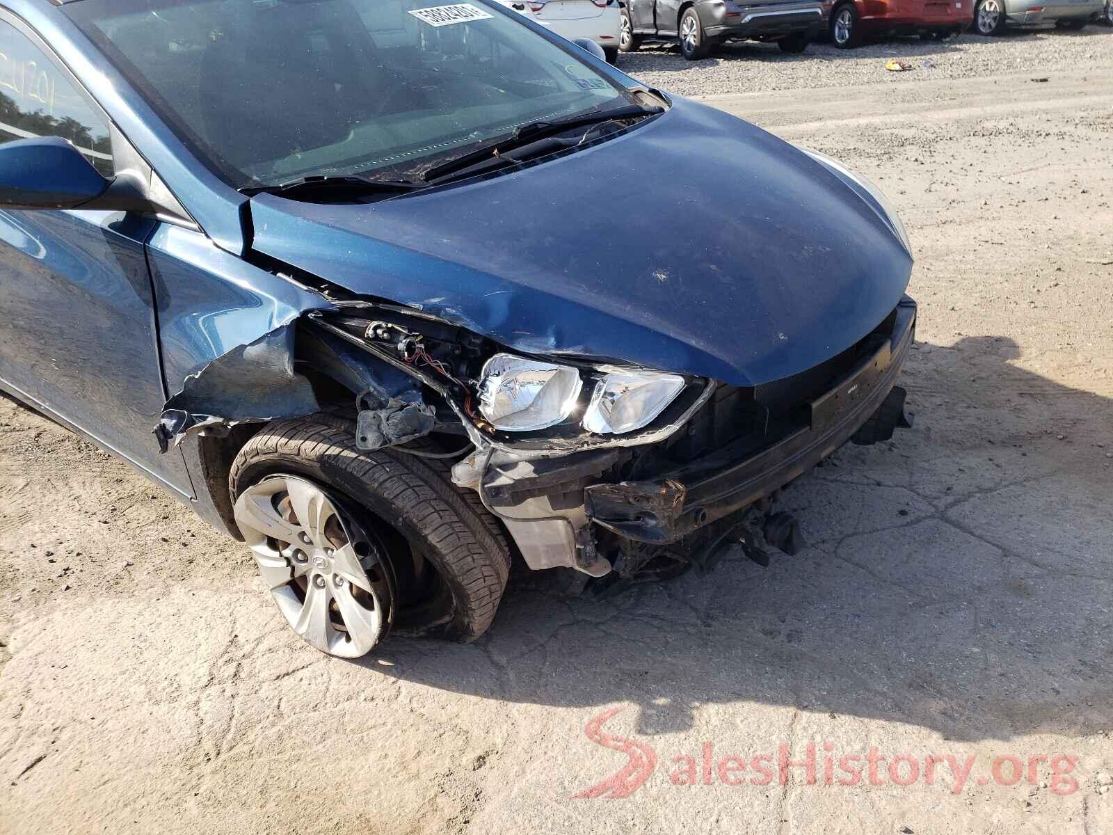 KMHDH4AE5GU634799 2016 HYUNDAI ELANTRA