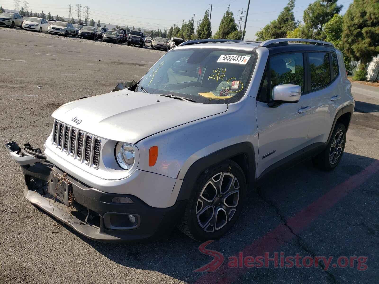 ZACCJADB6HPE73189 2017 JEEP RENEGADE