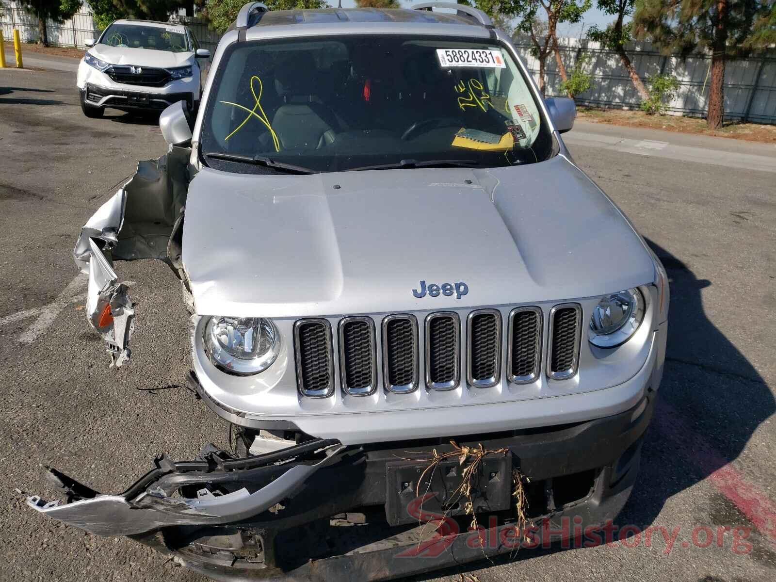 ZACCJADB6HPE73189 2017 JEEP RENEGADE