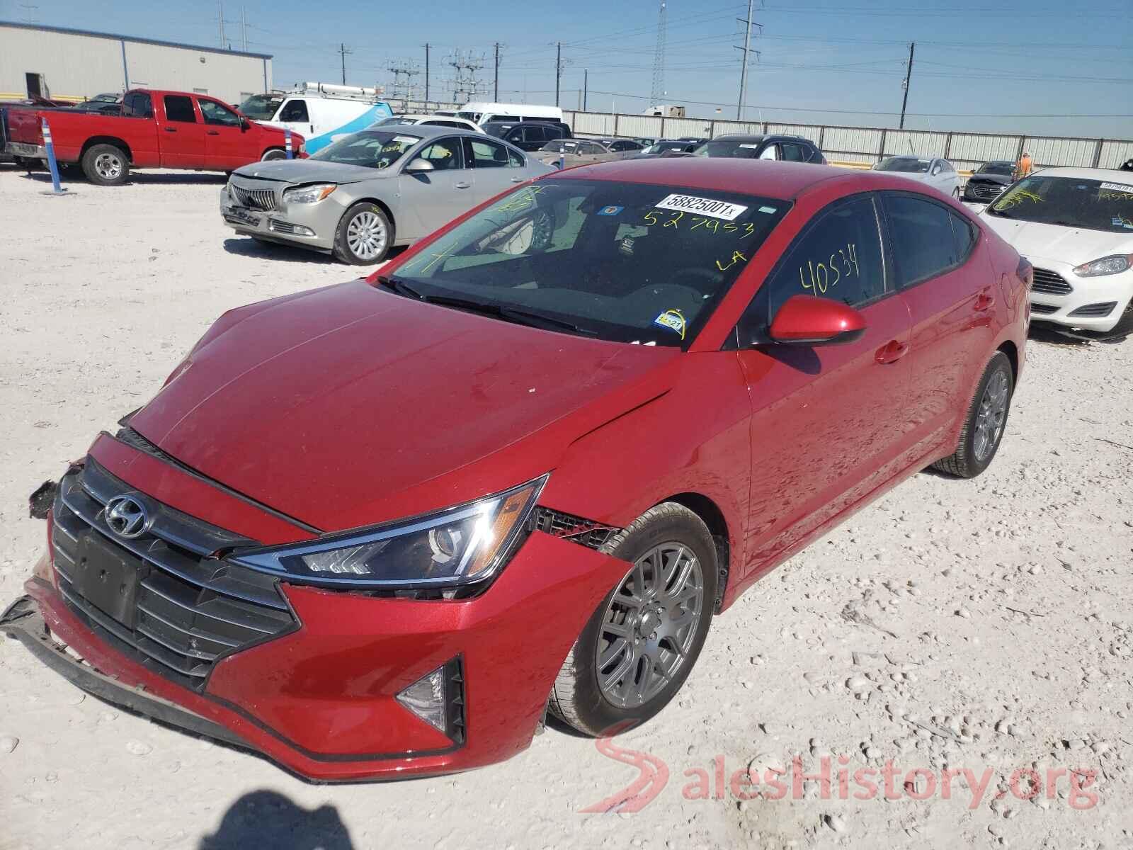 5NPD74LF0LH527953 2020 HYUNDAI ELANTRA