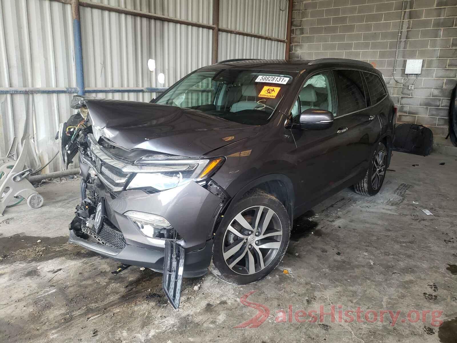 5FNYF6H08JB020265 2018 HONDA PILOT