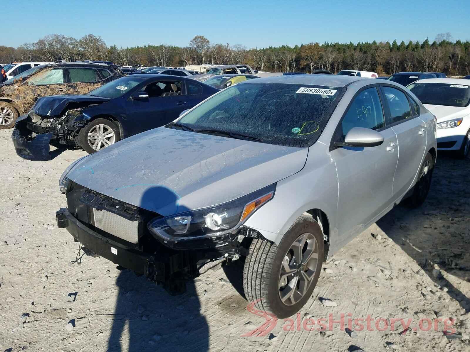 3KPF24AD4LE205121 2020 KIA FORTE